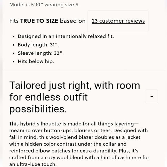 J. Crew Gamine Blazer/Coat in wool blend - black - Picture 7 of 16